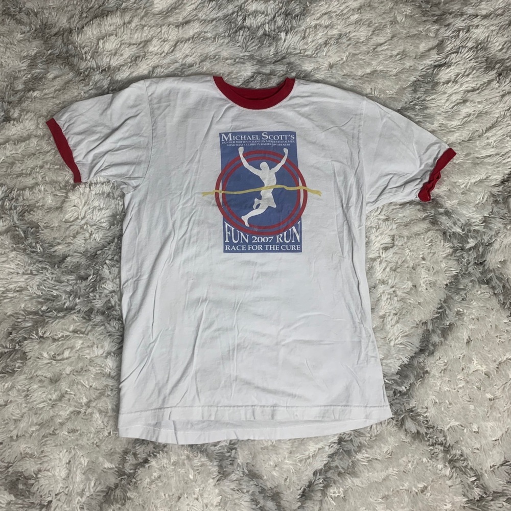 The Office Michael Scott’s Fun Run White XL Shirt